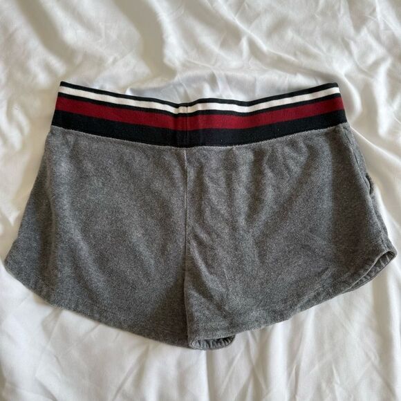 Nike Gray Shorts with Red and Black Striped Waistband - Picture 5 of 7